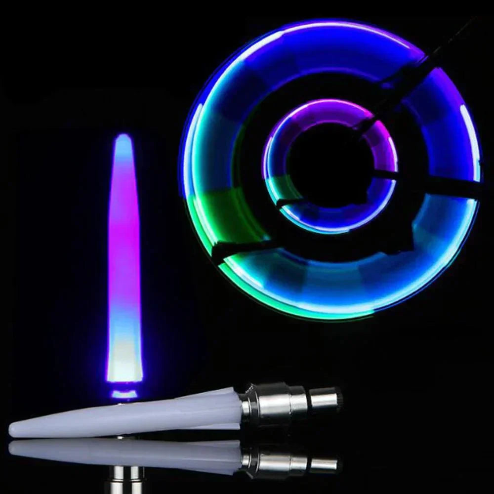 2PCS MOTION ACTIVATED GLOW BIKE FLASHLIGHT (RANDOM COLOUR)