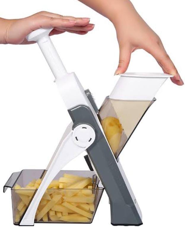 5 in 1 chopper mandoline slicer with dicing blade