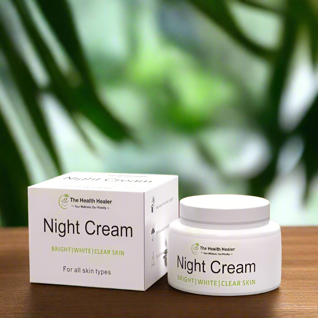 Night Cream For Bright, White And Clear Skin.